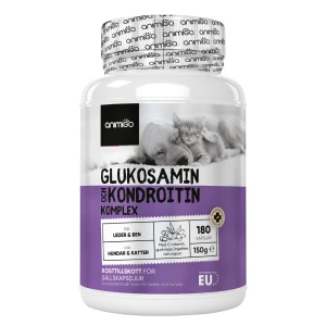 Köp Glukosamin & Kondroitin, 180 kapslar | Animigo (3-pack)