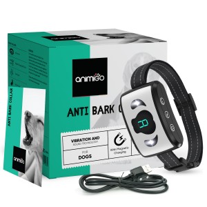 Antisk&auml;llhalsband - Vibrationshalsband f&ouml;r hundar