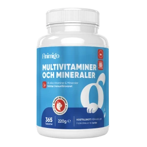 Multivitaminer och Mineraler f&ouml;r katter, 365 st | Animigo