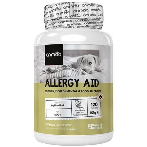 Allergi St&ouml;d f&ouml;r hund, 120 tabletter - F&ouml;r att motverka samt lindra allergier som hud-, s&auml;songs-, milj&ouml;- eller mat-allergier (3-pack)
