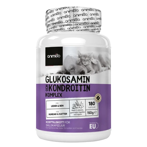 K&ouml;p Glukosamin & Kondroitin, 180 kapslar | Animigo