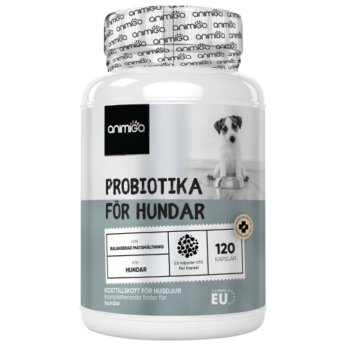 Probiotika f&ouml;r Hundar - 120 Tabletter - Digestive Support Hund
